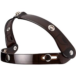 Adapter Flip Up Attachment for Snap Helmet Bubble Shield Visor (Smoke)