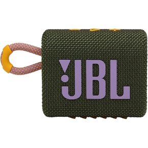 مكبر صوت بلوتوث لاسلكي محمول مقاوم للماء JBL GO 3 - أزرق (متجدد) in Kuwait