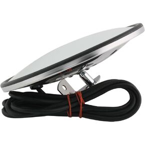 GG Grand General 33332 7" Round Convex Heated Blind Spot Mirror for Trucks, Buses, Utility Vehicles and more
