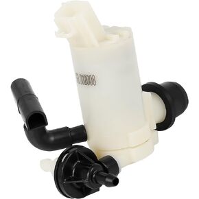 Windshield Washer Pump Motor 76806-TK6-A12 Car Windshield Cleaning Washer Pump for Honda Fit 2009-2013 Plastic Black White