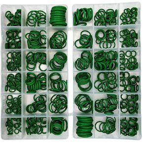 O-Ring Kit | 540 Piece oRings Assortment |2x -270 Pc Set | Rubber O Ring Assortment | Grommets | Heavy Duty Professional for A/C Automotive, Mechanics, HVAC, Air Conditioning, Car AC Repair | 18 Sizes