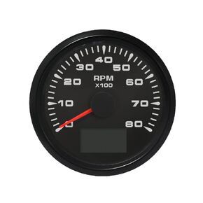 ELING Universal Tachometer Tacho Gauge 8000RPM for Auto Marine Yacht Vehicle with 8 Colors Backlight 85mm 9-32V
