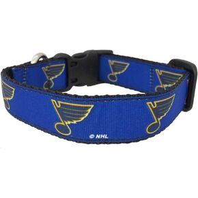 All Star Dogs NHL Unisex NHL St. Louis Blues Dog Collar