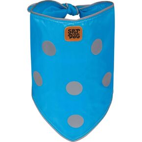 SPOT THE DOG! Reflective Dog Bandanas - High Visibility Tie-On Safety Dog Accessories for Small, Large Dogs, Orange Collar, Scarf, Kerchief, Bib for Hunting, Camping, Walking at Night (Neon Pink, S)