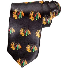 Calhoun NHL Men's All Over Team Logo Neck Tie