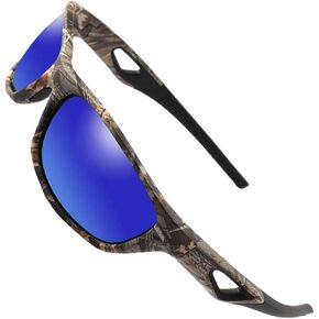 Polarized Outdoor Sports Sunglasses Tr90 Camo Frame for Men Women Driving Fishing Hunting Reduce Glare