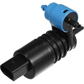 ACROPIX Windshield Washer Motor Pump Fit for Jeep Wrangler - Pack of 1 Black