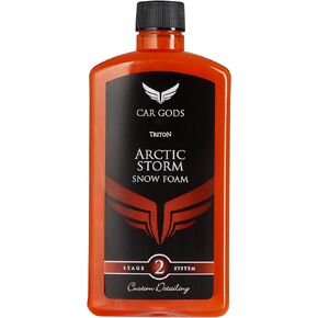Car Gods Arctic Storm Super Thick Snow Foam Shampoo Orange Scent 170 Fl Oz