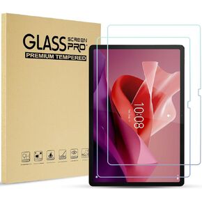 2 Pack Screen Protector for Lenovo Tab P12 2023, Tempered Glass Film Guard for Lenovo 12.7" Tab P12 2023 Release