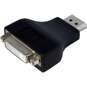 StarTech.com Compact DisplayPort to DVI Adapter - DisplayPort to DVI-D Adapter/Video Converter 1080p - DP to DVI Monitor/Display Adapter Dongle - DP to DVI Adapter - Latching DP Connector (DP2DVIADAP)