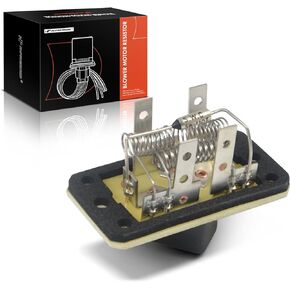 A-Premium HVAC Heater Blower Motor Resistor Compatible with Ford, Lincoln, Mazda & Mercury Vehicles - for F-150/250/250 HD/350/150 Heritage, Excursion, Expedition, F Super Duty, F-250 Super Duty