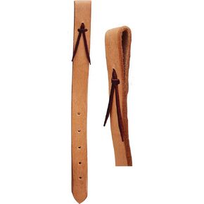 CHALLENGER Horse Horse 24" 2-Piece Amish USA Natural Leather Western Saddle Off Billets 404RT09