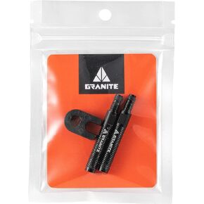Granite Presta Valve Stem Extenders - 40mm