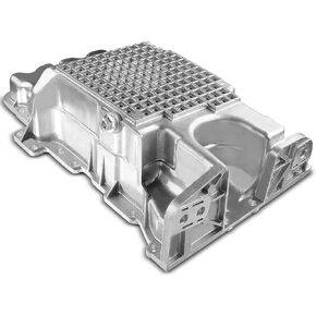 A-Premium Engine Oil Pan Sump with Drain Plug Compatible with Mazda 6 03-05, MPV 00-06, Tribute 01-06, Mercury Cougar 1999-02, Mariner 05-08, Mystique 1995-00, Ford Contour 1995-00, Escape 01-08