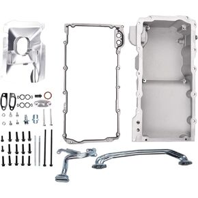 Front Wet Sump Retrofit Engine Oil Pan Kit 81076 for Chevrolet Gen III/IV 4.8L 6.2L for Chevy LS LS1 LS2 LS3 LSX V8 4.8L 6.2L in Kuwait