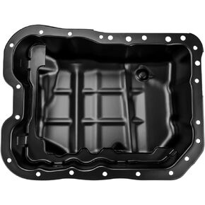 PHILTOP Transmission Pan with Drain Plug Compatible with Sonata, Optima, Sorento, Sportage, Santa Fe Sport, Santa Fe