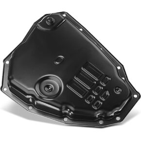A-Premium Transmission Oil Pan Sump with Drain Plug Compatible with Nissan Sentra 2013-2016, Versa 2012-2016, Versa Note 2014-2019, 1.6L 1.8L Gas, Automatic CVT Transmission, Replaces 31390-3JX0A