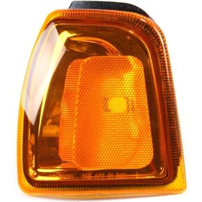 Front Left Driver Side Corner Park Signal Lamp Housing Light Replacement For 2001-2005 Ford Ranger Amber Lens FO2520168 1L5Z15A201BA