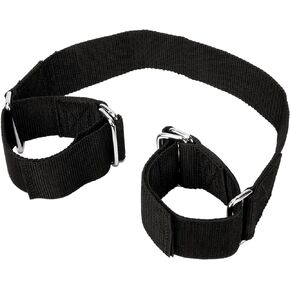 Weaver Leather unisex adult Livestock Hobble Nylon ADJ 19IN COW BK, Black, 19 US