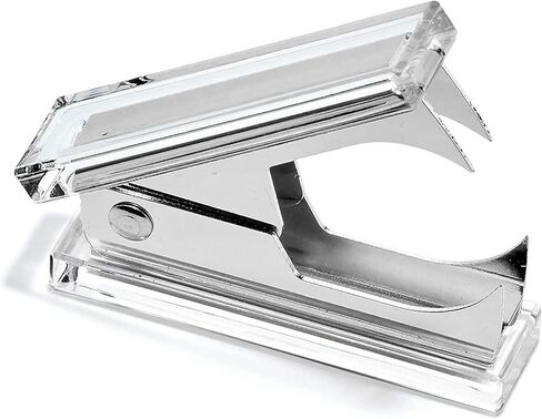 OfficeGoods 3 Piece Acrylic Desk Set - Includes Ruler, Staple Remover, Scissors - Functional & Elegant Desk Accessories - Stationery Tools for Home, Office, and School - Blue with Silver Metal in Saudi Arabia