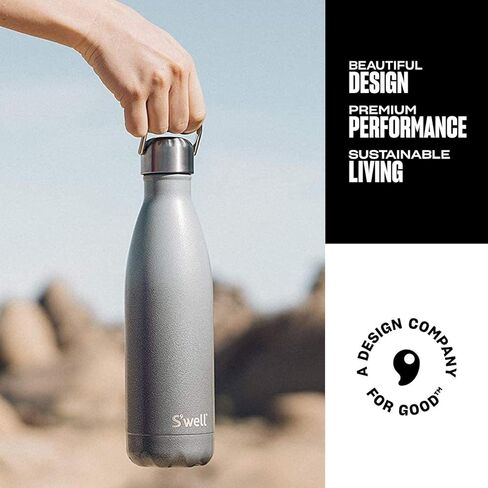 قبعة S'well الرجالية المتأرجحة، من الفولاذ المقاوم للصدأ، تناسب 9oz/17oz in Kuwait