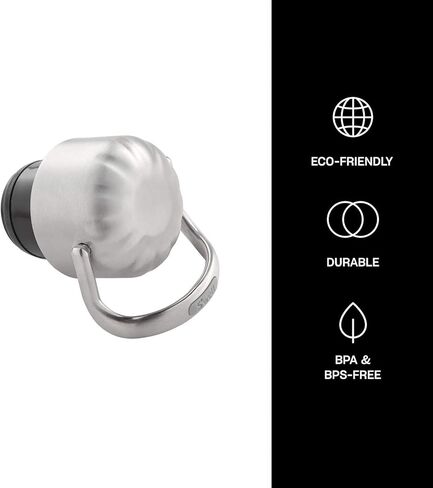 قبعة S'well الرجالية المتأرجحة، من الفولاذ المقاوم للصدأ، تناسب 9oz/17oz in Kuwait