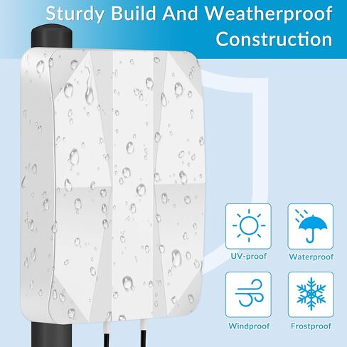 هوائي لوحة 4G LTE 5G هوائي Mimo اتجاهي خارجي 700-2700 | هوائي 3300-3800 ميجا هرتز حتى 12dBi مع كابل 10 متر موصل TS9 SMA متوافق مع مودم راوتر 5G 3G 4G LTE in Kuwait