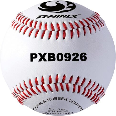 PHINIX Synthetic Leather Baseballs for Practice Recreation Use and Casual Games in Saudi Arabia