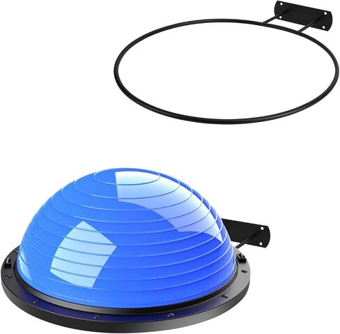 Yoga Ball HolderWall Mounted Exercise Stability Ball Holder Yoga Studio Gym Exercise Ball and Equipment Organizer,Set of 2 in Saudi Arabia