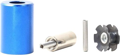 مجموعة أدوات تركيب شوكة الدراجة، إعداد تثبيت شوكة الدراجة، أداة إصلاح صامولة النجمة DIY لسائق الدراجة الجبلية، مع برغي خاص احتياطي وصامولة تشغيل مجانية (كما هو موضح) in Kuwait