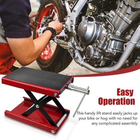 حامل إصلاح طاولة رفع الدراجة النارية بوزن 1100 رطل، رافعة رافعة منحدر الدراجة - شديدة التحمل 500 كجم in Kuwait