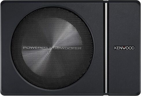 Kenwood KSC-PSW8 250W Max (150W RMS) Single 8" Under Seat Powered Subwoofer Enclosure W/Remote Control in Saudi Arabia