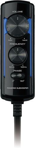 Kenwood KSC-PSW8 250W Max (150W RMS) Single 8" Under Seat Powered Subwoofer Enclosure W/Remote Control in Saudi Arabia