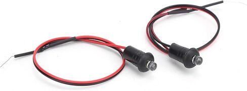 Zeroone إنذار وهمي وامض LED، 2 قطعة ABS عالمي 12 فولت LED مصباح إنذار وهمي ضوء أزرق مضاد للسرقة تعديل للقوارب RVs الدراجات النارية أمن المنزل in Saudi Arabia