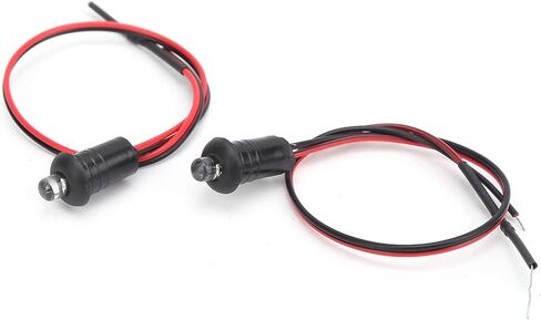 Zeroone إنذار وهمي وامض LED، 2 قطعة ABS عالمي 12 فولت LED مصباح إنذار وهمي ضوء أزرق مضاد للسرقة تعديل للقوارب RVs الدراجات النارية أمن المنزل in Saudi Arabia