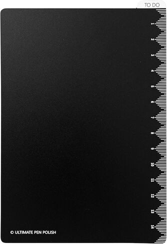 (A4 - ملحق دفتر ملاحظات متوافق مع Bullet Journal وHobonichi وMidori MD وRhodia وTomoe River Paper والمزيد! (A4 (210 × 297 مم)، أسود) in Kuwait