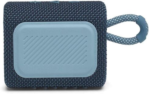 JBL Go 3: Portable Speaker with Bluetooth, Built-in Battery, Waterproof and Dustproof Feature - White (Renewed) in Saudi Arabia