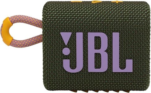 مكبر صوت بلوتوث لاسلكي محمول مقاوم للماء JBL GO 3 - أزرق (متجدد) in Kuwait