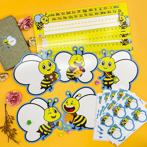 240 Pcs Cactus Cut-Outs Nameplates Stickers Cactus Accents Cutouts Cactus Name Tags Labels Desk Number Line ABC Alphabet Bulletin Board Classroom Decor Supplies for Back to School Party in Saudi Arabia
