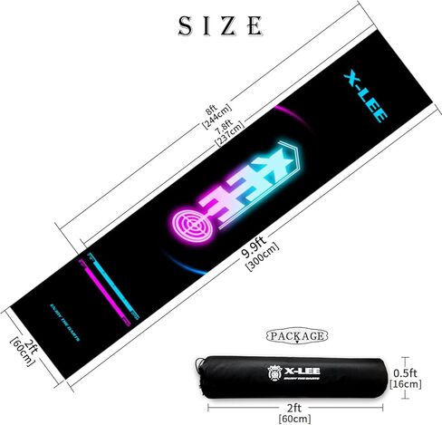 حصيرة WL&ALLEN الاحترافية والرائعة لرمي السهام غير قابلة للانزلاق (التخلي عن أكياس التخزين) in Kuwait