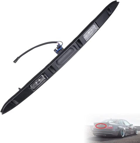 مقبض غطاء صندوق السيارة الخلفي مع زر مفتاح متوافق مع BMW 3 Series E46 سيدان 323i 325i 325xi 328i 330i 330xi 1998-2005 استبدال 51137170966 in Kuwait