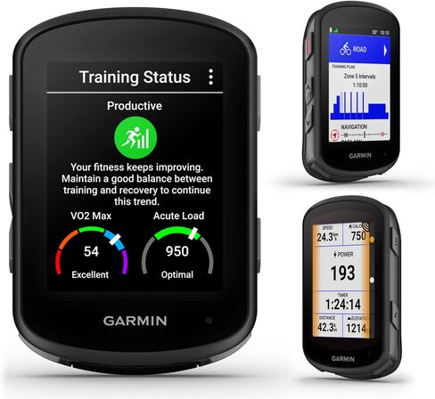 Garmin Edge 540 GPS Cycling Computer, Button Controls, Advanced Navigation with Garmin Speed and Cadence Sensors and Wearable4U E-Bank Bundle in Saudi Arabia