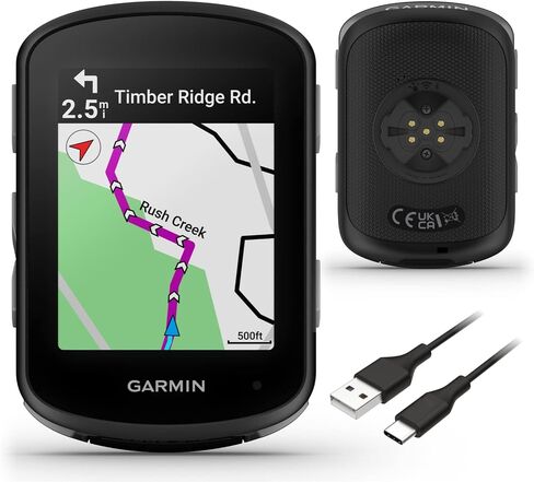 Garmin Edge 540 GPS Cycling Computer, Button Controls, Advanced Navigation with Garmin Speed and Cadence Sensors and Wearable4U E-Bank Bundle in Saudi Arabia