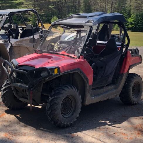 ممسحة الزجاج الأمامي Wztepeng 12 فولت UTV مع مجموعة مضخة غسيل الزجاج الأمامي المتوافقة مع Polaris RZR Ranger 570 800 900 1000 General 1000 Can-am Maverick Commander Defender Kawasaki Mule إلخ. in Kuwait