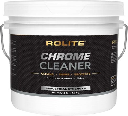 Rolite Chrome Cleaner (1lb) for All Chrome Plated Surfaces. Motorcycles, Automobiles, Boats, RVs, Bumpers and Much More in Saudi Arabia