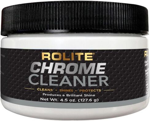 Rolite Chrome Cleaner (1lb) for All Chrome Plated Surfaces. Motorcycles, Automobiles, Boats, RVs, Bumpers and Much More in Kuwait