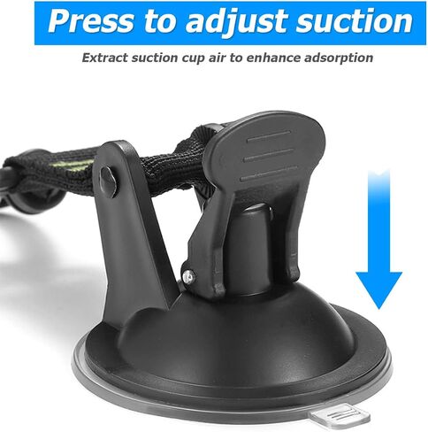 4PCS Heavy Duty Suction Cups with Hooks, Car Camping Tie Down Tarp Accessory, Strong Power Viscous Silicone and Securing Hook, Universal for Car Awning, Boat, Camping Trap (Green) in Saudi Arabia