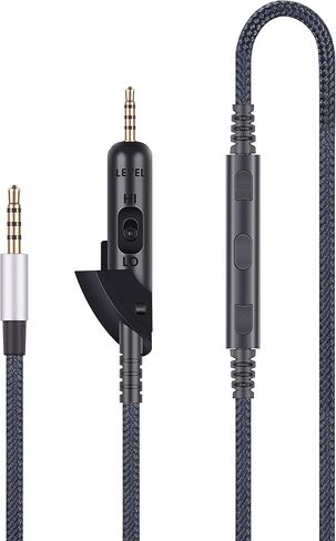 ABLET Audio Cable Replacement Cord with in-Line Mic Remote Volume Control Compatible with Bose QC15 QuietComfort 15 Headphones, Audio Cord Compatible with iPhone in Saudi Arabia