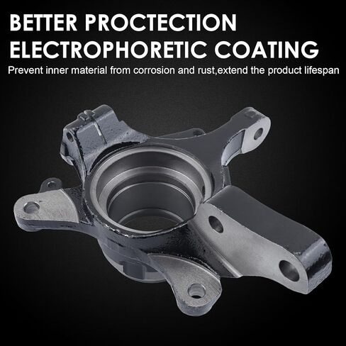 Front Suspension Steering Knuckle for Subaru Forester 00-08, Impreza 00-07, Legacy 00-04, Outback 00-04, Baja 03-06, Right Passenger Side, Replace # 28313-AE020 in Saudi Arabia