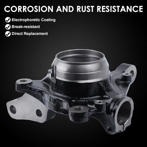 Front Suspension Steering Knuckle for Subaru Forester 00-08, Impreza 00-07, Legacy 00-04, Outback 00-04, Baja 03-06, Right Passenger Side, Replace # 28313-AE020 in Saudi Arabia